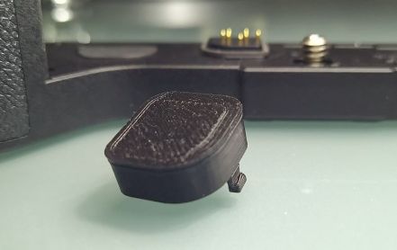 Foto der gedruckten Kameraabdeckung