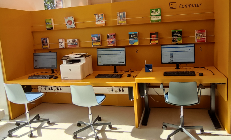 Foto der Kunden-PCs