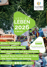 Plakat Verler Leben 2026